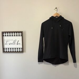 Puma Black Pullover Hoodie - Small